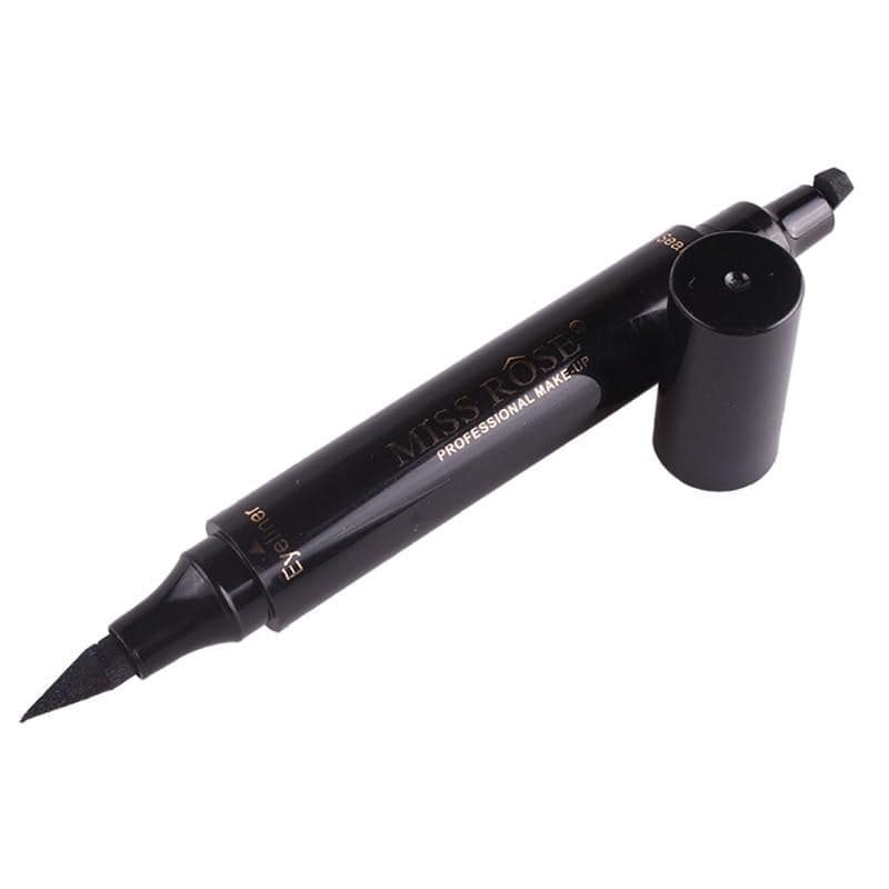 2018-New-Miss-Rose-Brand-Eyes-Liner-Liquid-Make-Up-Pencil-Waterproof-Black-Double-ended-Makeup-4